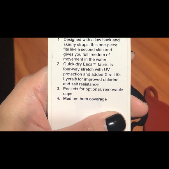 Lululemon One-Piece Swimwear - Picture 3 of 3